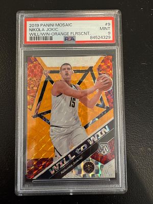 קלף מיוחד ומדורג 9 של ניקולה יוקיץ . Willl To Win 2019.