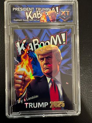 קלף מיוחד מאוד של טראמפ מסדרת KaBooM .