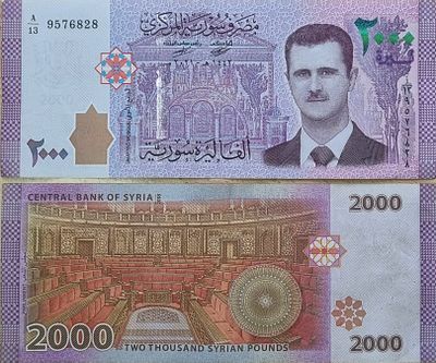 עוד רודן שנפל....
סוריה 2000 פאונד 2018 בשאר אל - אסד