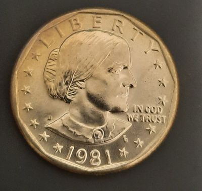 דולר קטן ארה"ב 1981D
מצב מינט UNC