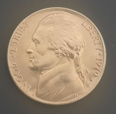 חמש סנט ניקל ארה"ב 
מצב מינט UNC
שנה 1979D