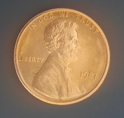 סנט ארה"ב מצב מינט UNC
שנה 1987