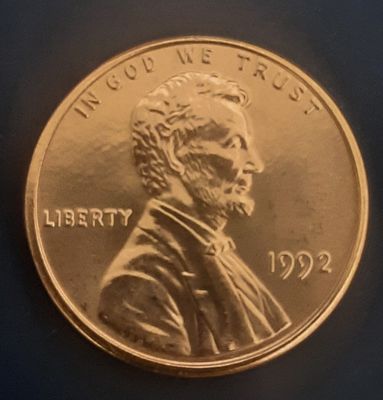 סנט ארה"ב מצב מינט UNC
שנה 1992
