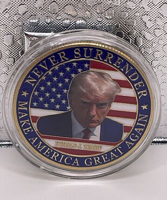 מטבע מיוחד! דונאלד טראמפ. הנפקה מיוחדת.