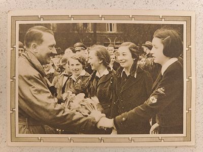 גלויה נדירה מתקופת הנאצים