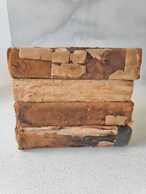 תלמוד בבלי מהדורה מוקטנת, סט שלם ב4 כרכים, - הוצאת חורב ניו יורק תרפ"ה. תלמוד בבלי, עם פירוש 