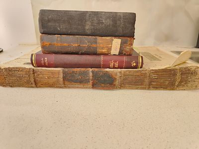 לוט ספרי ת"ק חשובים. 1) הלכות רב אלפס חלק רביעי, עם כל המפרשים, שקלאוו תקנ"ט – נ"ע 
2) רבינו 