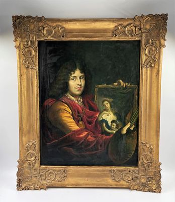 'דמות אציל צעיר' - ציור אירופאי עתיק על פי 'Adriaen van der Werff'