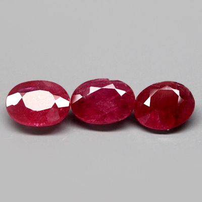 1.21Ct. Natural Gems Ruby Top Red Oval Normal Heated Winza, Tanzania Ravishing(C302)