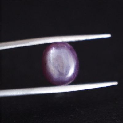 7.08 ct-Natural UNHEATED Mozambique STAR Ruby Gemstone Cabochon Cut 12.0x10.1 mm