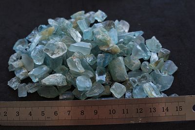 -180++ Ct-Natural Unheated Aquamarine FINE QUALITY -VS-SI