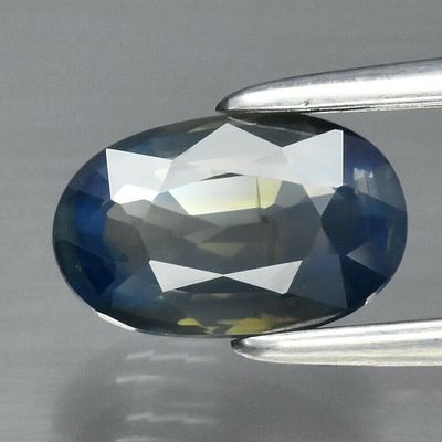 1.01ct Oval Natural Bluish Green Sapphire Australia, Heated Only