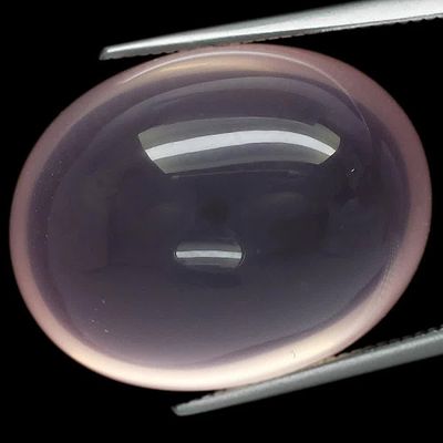 29.13ct 19.8x15.7mm Big! Rose Quartz Oval Cabochon Natural Gemstone Africa