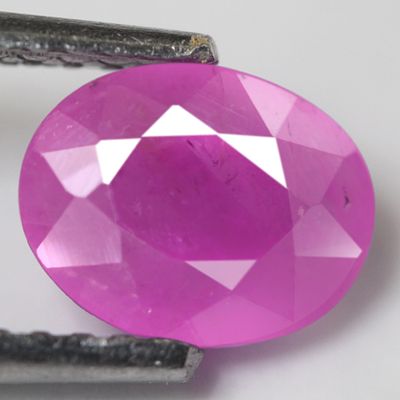 -0.93Ct. Natural Gemstone Ruby Pink Color Oval Facet Unheated Winza, Tanzania(E105)