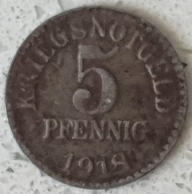 גרמניה 1918
5 פפינג