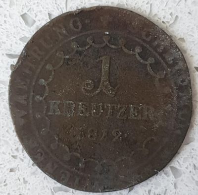 אחד קרוייצר 1812