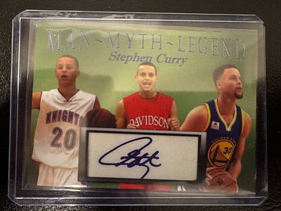 קלף מיוחד במהדורה מוגבלת של סטפן קרי עם חתימת facsimile