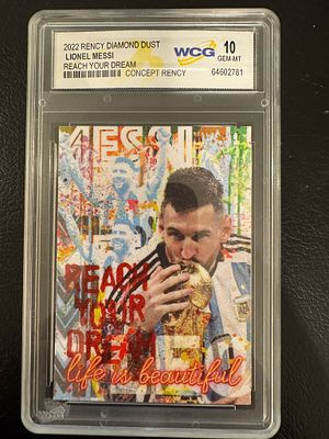 קלף של מסי מדורג 10. Reach your Dream