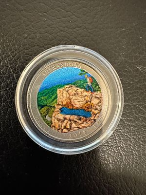 מטבע מיוחד ונדיר של Quarter מסידרת הפארקים בארה״ב.