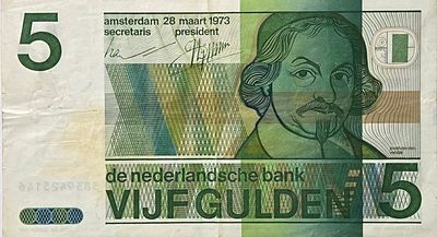 הולנד 5 גולדן 1973 שטר יפייפה