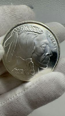 מטבע אונקיית כסף פרוף באפלו. 🐃 מטבע אונקיית כסף **- פרוף!טהור** בעיצוב עוצר נשימה! 🪙 הזדמנות 