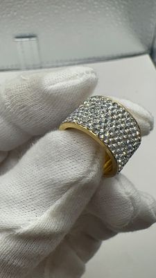 💍✨ תכשיט **מנצנץ** שמושך את העין! טבעת זהב גולדפילד **יוקרתית!. 💍✨ תכשיט **מנצנץ** שמושך את 