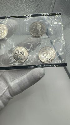 לוט של 5 רבעי דולר אמריקאי- חתום! פרוף! ישר מהמפעל!. אוסף 🪙 **נדיר** של רבעי דולר 🇺🇸! הזדמנות 