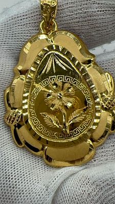 רק 12.5% עמלה! תליון יוקרתי מזהב דובאי 21 קראט. תליון יוקרתי מזהב דובאי 21 קראט | 10.98 גרם | 