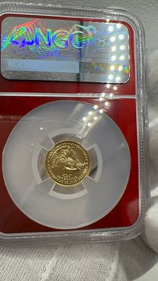 רק 12.5% עמלה! דולר זהב 2023 NGC MS70. מטבע 💰 זהב אמריקאי 🇺🇸 מושלם! דירוג **MS70** יוקרתי 