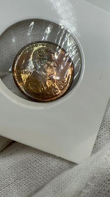 טעות! פני נדיר צבעוני ועם בטן מיוחדת 2009 D. טעות! פני נדיר צבעוני עם בטן🪙 פני לינקולן נדיר 