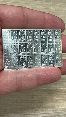 24 מטילי כסף טהור 1 גריין( לא גרם). 💎 **כסף טהור 999FS** - יופי וערך באיכות הגבוהה ביותר! ⚖️ 1 