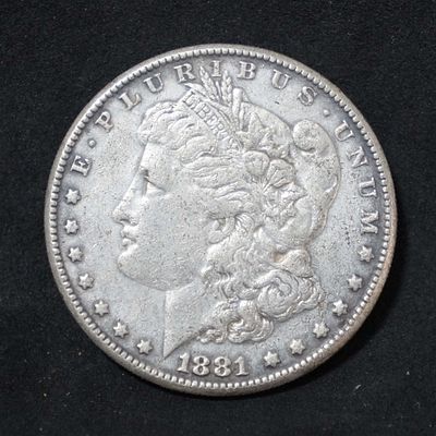 Morgan Dollar-1881 CC -Replica(FC7)