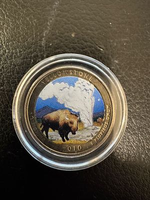 מטבע מיוחד ונדיר של Quarter מסידרת הפארקים בארה״ב.