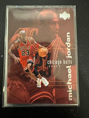 קלף מייקל ג׳ורדן upper deck 1999