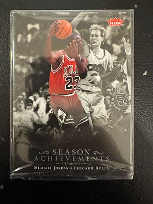 קלף מיוחד מייקל ג׳ורדן Fleer 2007