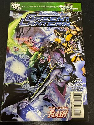 חוברת קומיקס Green Lantern. מצב טוב מאוד. 2010.