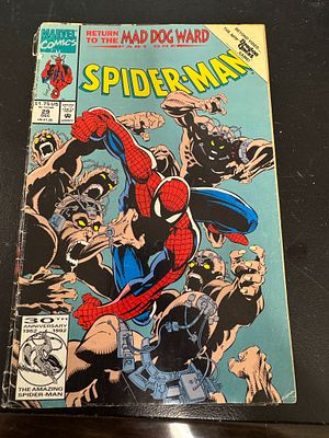 חוברת קומיקס ספיידרמן שנת 1992. מצב טוב.