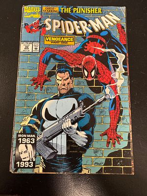 חוברת קומיקס ספיידרמן שנת 1993. מצב טוב