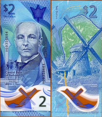 ברבדוס 2 דולר 2022 UNC
שטר פולימרי מדהים ביופיו.
חובה בכל אלבום