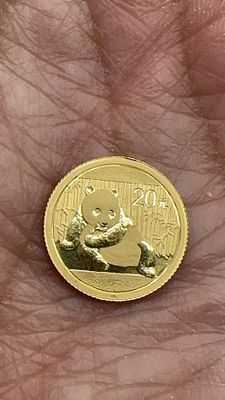 רק 12.5% עמלה! מטבע זהב פנדה 2015 1.57 גרם זהב טהור. 🪙 רק 12.5% עמלה! מטבע **זהב טהור** פנדה 