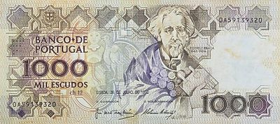 פורטוגל 1000 אוסקדו 1990 סדרה מבוקשת