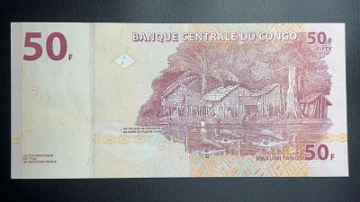 שטר יפייפה מקונגו 
50 פראנק מצב UNC
