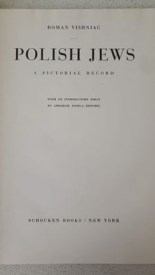 POLISH JEWS
אלבום יהודי פולין עם תמונות – ניו יורק תש"ז
אלבום יהודי פולין עם תמונות ומבוא מאת 