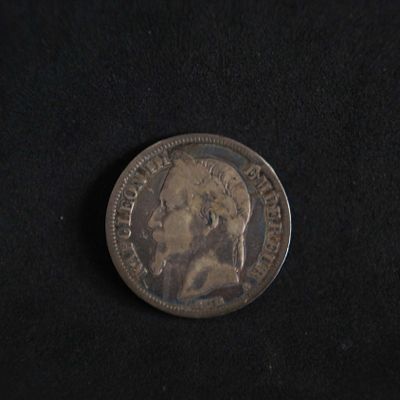 2 Silver Francs-France-1869