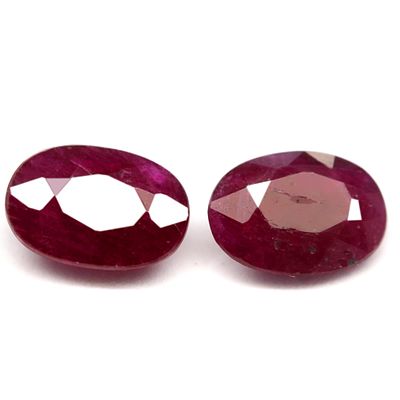 --1.11Ct. Natural Gemstone Ruby Top Red Color Oval Facet Unheated Winza, Tanzania(D202)