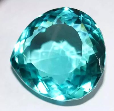 5.65 ct Brazilian Blue Color Topaz Pear Cut Loose Gemstone