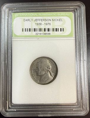 עלה כעת! * נדיר * מטבע 5 סנט במצב טוב מאוד מדורג NGC הסנט משנת 1960 המבוקש !!! מעל 60 שנה של 