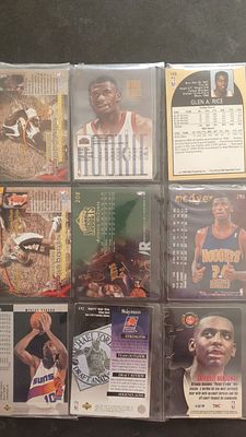 לוט תשע קלפים של כדורסל