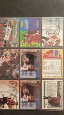 לוט תשע קלפים של כדורסל