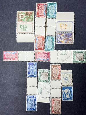 מקבץ בולי ישראל במצבים כחדשים